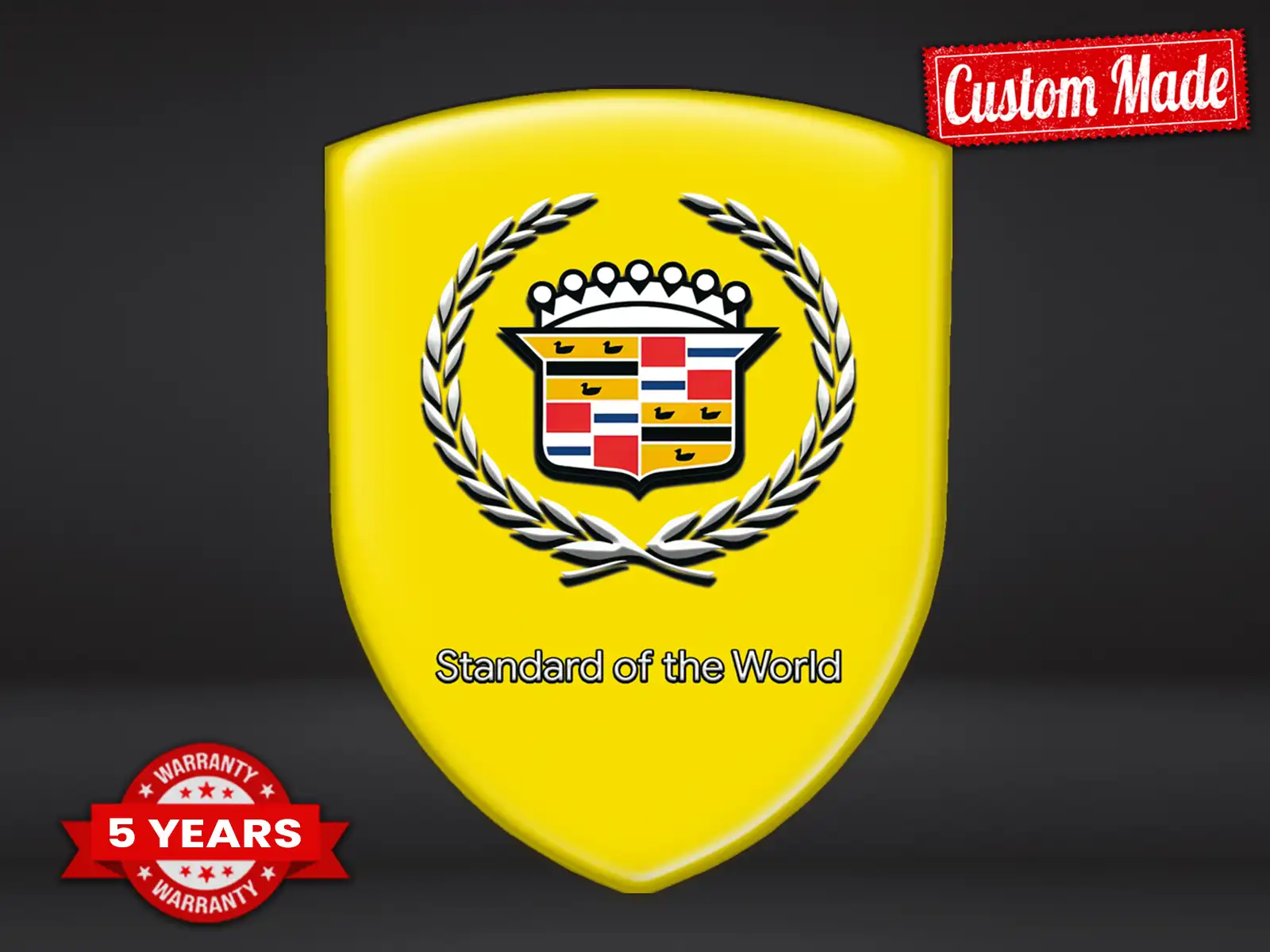 Cadillac Autosticker Business Stilvoll Professionell Maximal